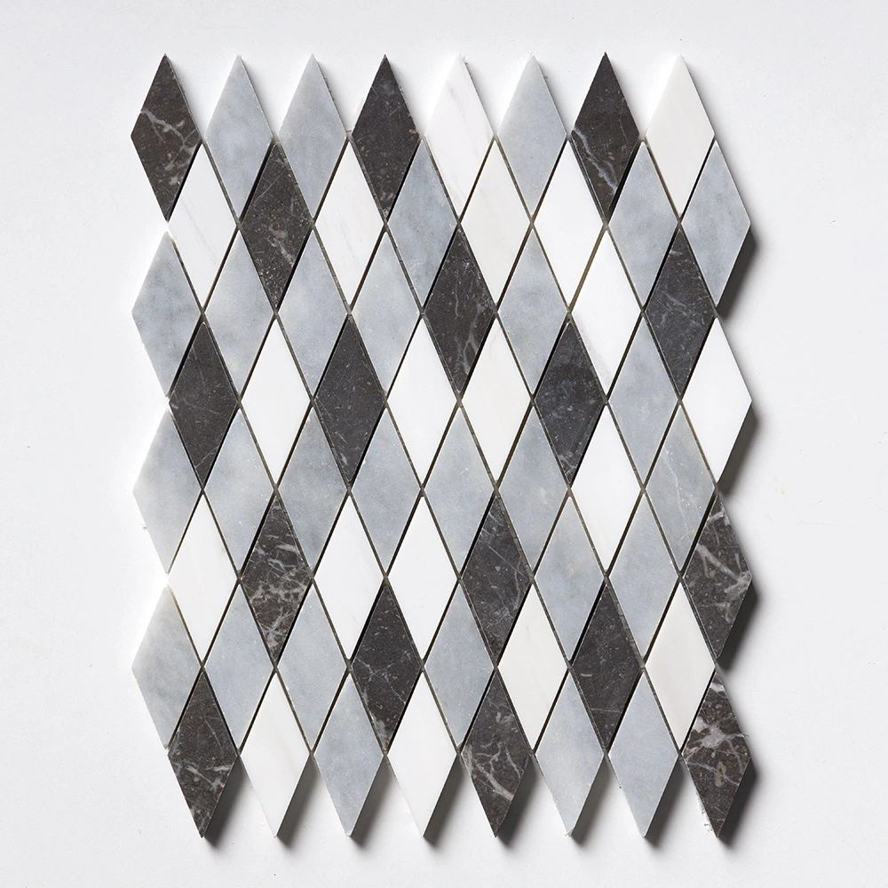 Allure L, Iris Black, Bianco Dolomiti Cl Honed Hazem Marble Mosa Allure L, Iris Black, Bianco Dolomiti Cl Honed Hazem Marble Mosa