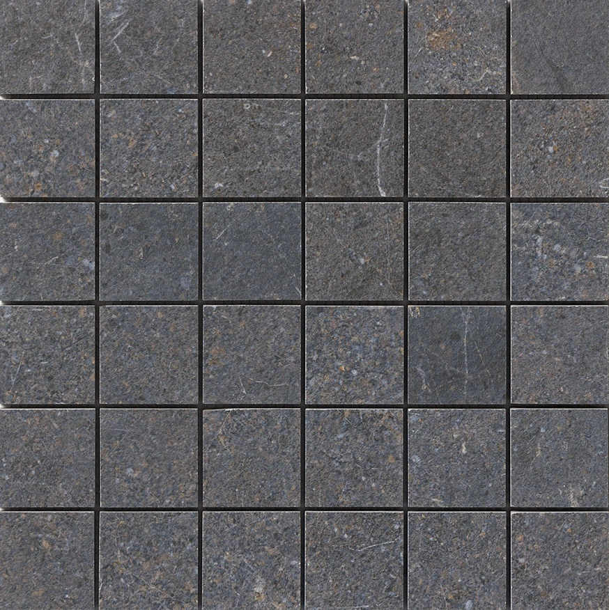Dark Matte 2x2 Porcelain Mosaic