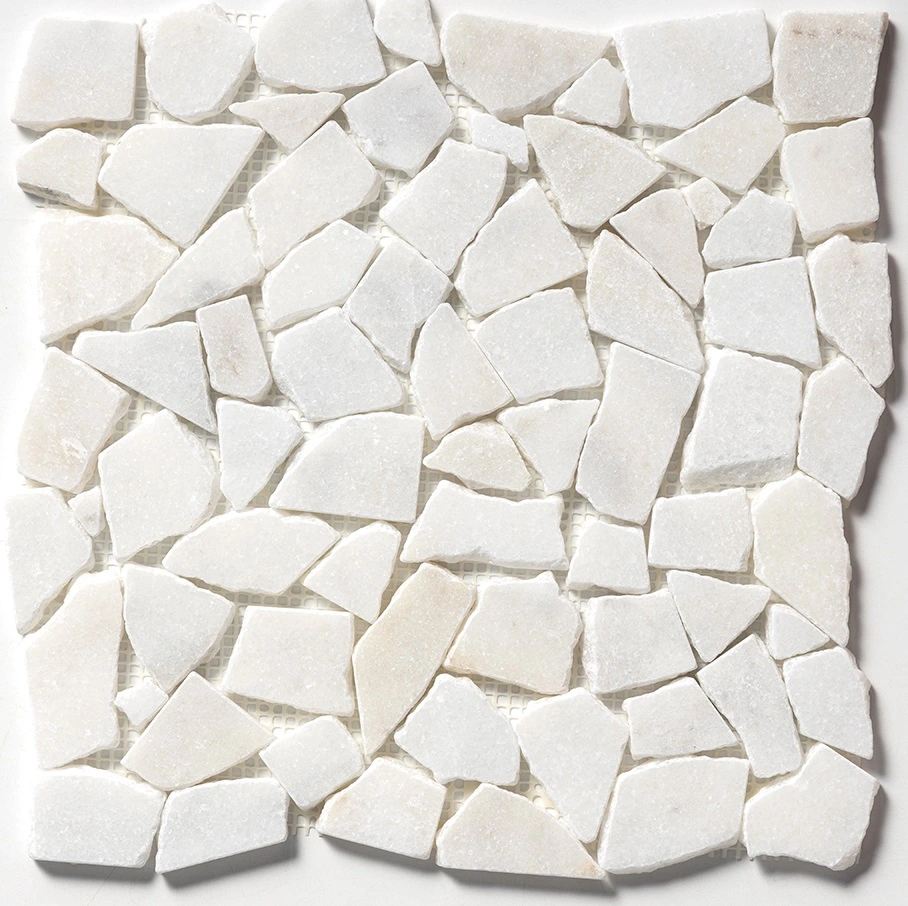 Avalon Multi Finish Palladian Marble Mosaic