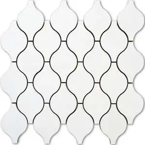 Alpine Polished Infinity Porcelain Mosaic
