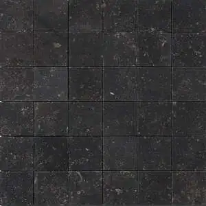 Belgium Blue Honed 2x2 Limestone Mosaic