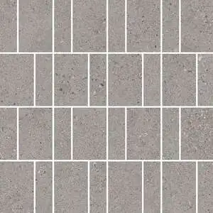 French Gray Mosaic Rectangles