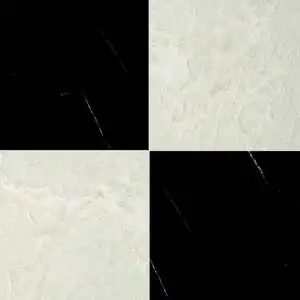 Black, Ming Green Polished Checkerboard Pattern Marble Tile Black, Ming Green Polished Checkerboard Pattern Marble Tile