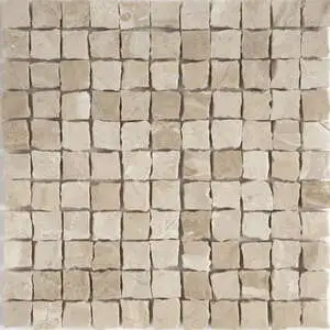 Diana Royal Honed Hand Clipped 1x1 Marble Mosaic