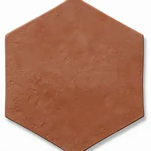 Hand Made Matte Hexagon Terracotta Tile