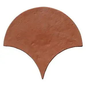 Hand Made Fan Terracotta Tile