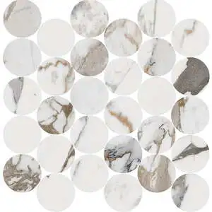 Breccia Capraia Circle Mosaic