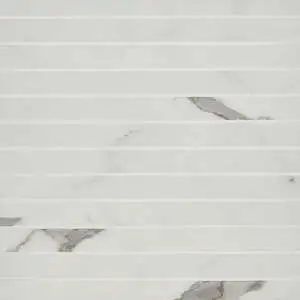 Marvel Statuario Supremo Matte Straight Stack 1 x 12 Mesh