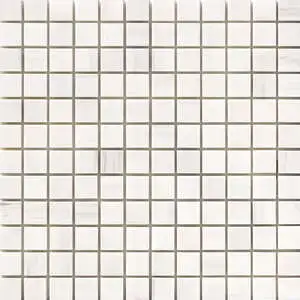 Bianco Dolomiti Classic Honed 1x1 Marble Mosaic