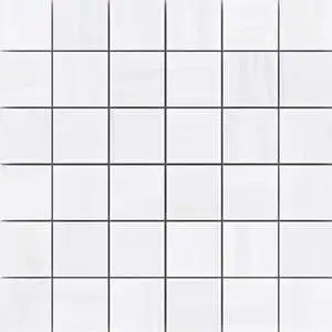 Snow White Honed 2x2 Marble Mosaic