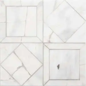 Calacatta Gold Royal Honed Palazzo Li Antica Marble Mosaic