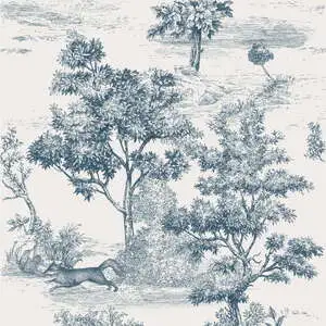Papier Maison Blue