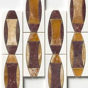Honey Onyx, Snow White, Red Bordeaux Multi Finish Albert Marble