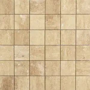 Roman Honed 2x2 Travertine Mosaic