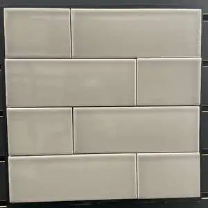 Jungle White Matt 3"x8"