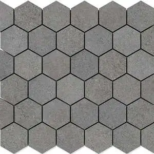 Octavia Grey Hexagon 2 Porcelain Mosaic
