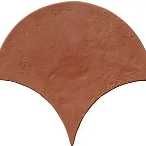 Hand Made Fan Terracotta Tile