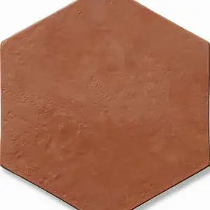 Hand Made Matte Hexagon Terracotta Tile