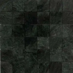 Verde Lucia Honed 2x2 Marble Mosaic