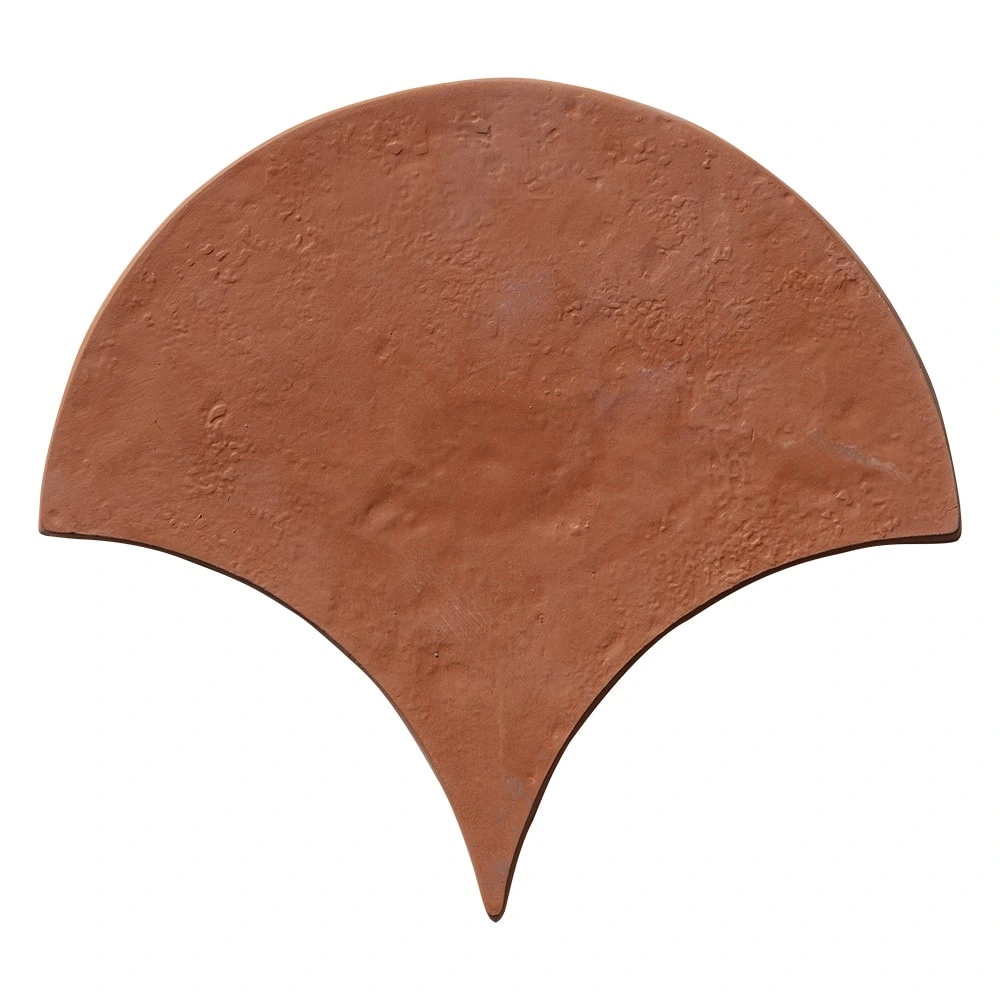Hand Made Fan Terracotta Tile