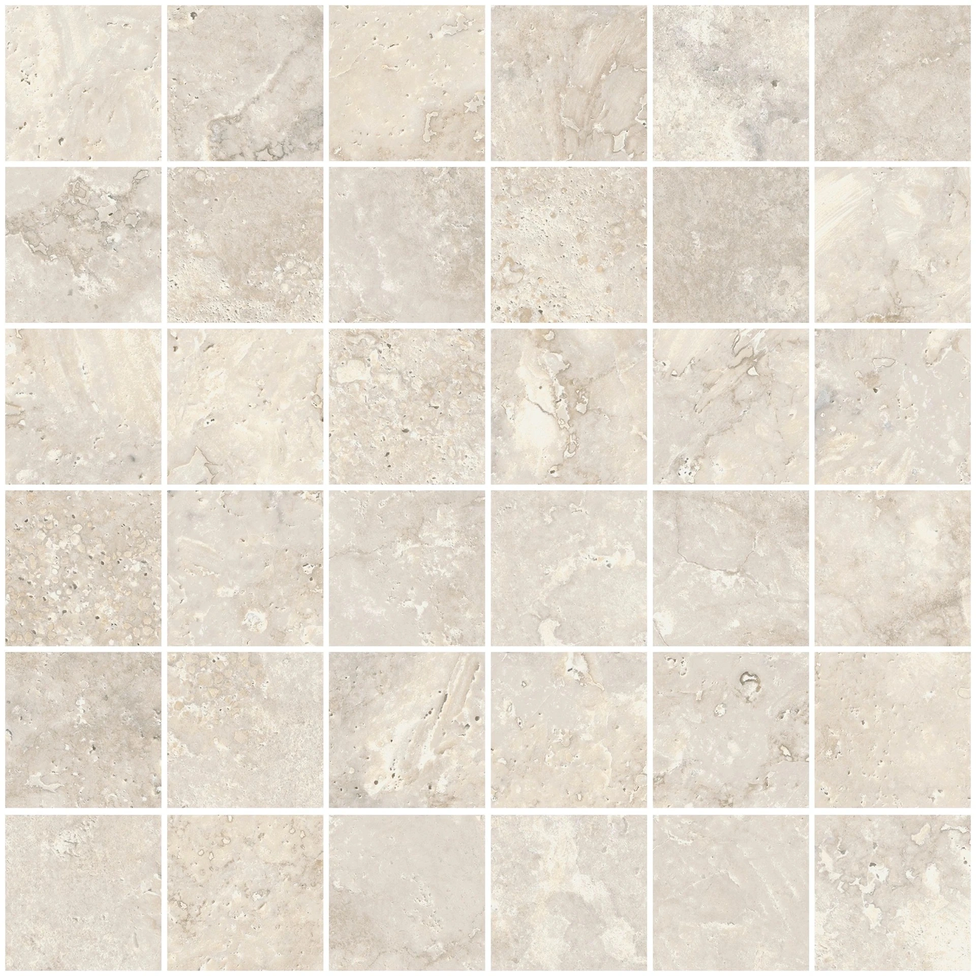 Mosaico Invictus Cross Pearl