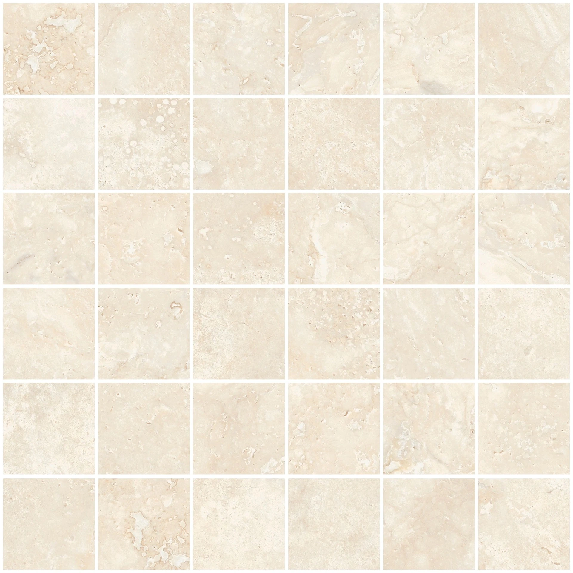 Mosaico Invictus Cross Ivory