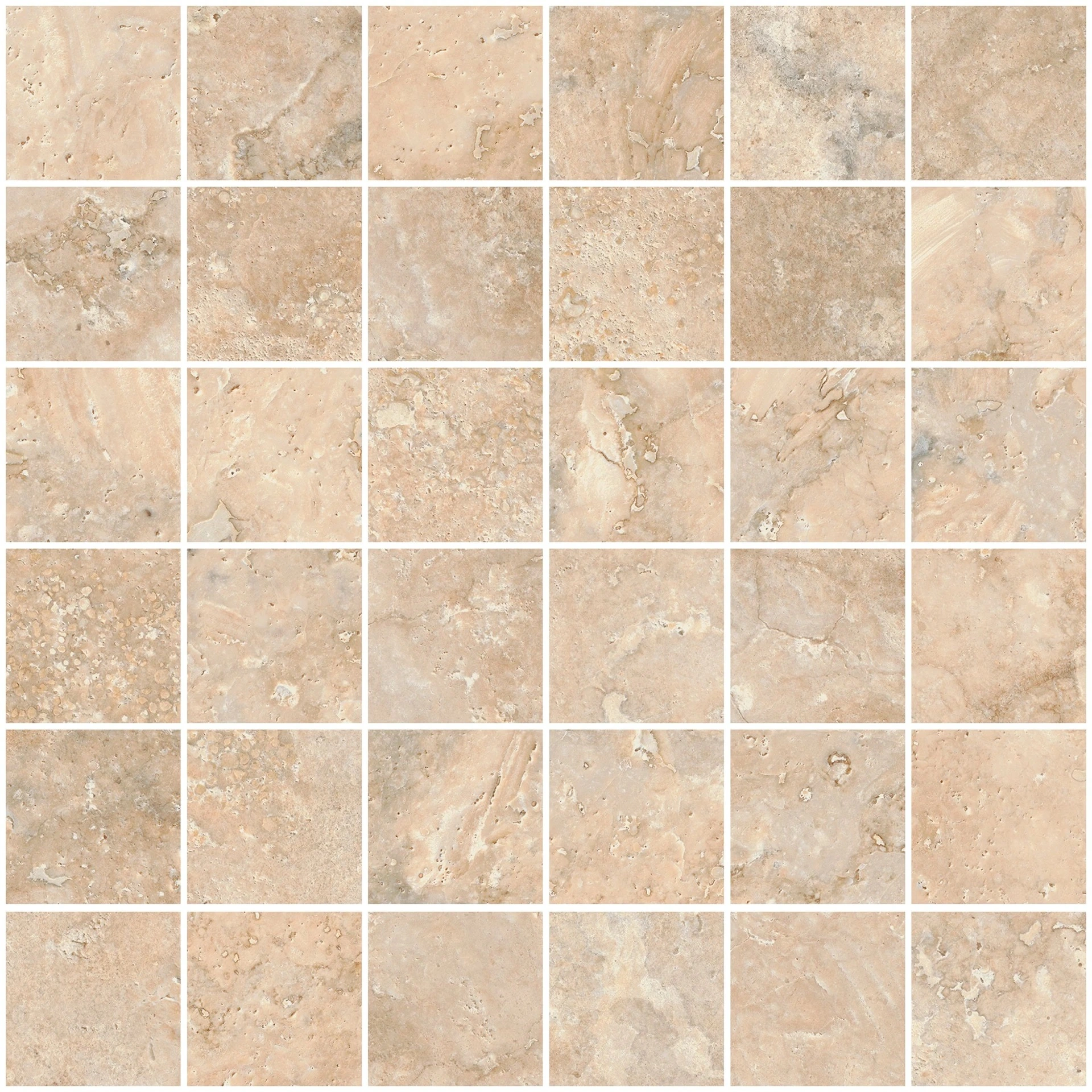 Mosaico Invictus Cross Beige