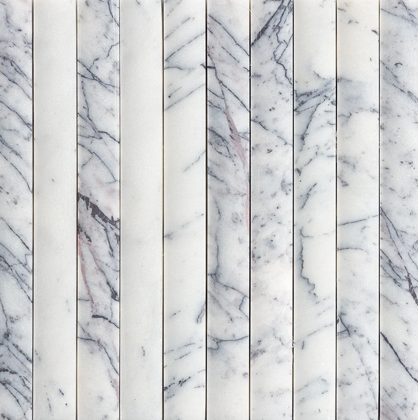 Lilac Honed Ion Marble Mosaic