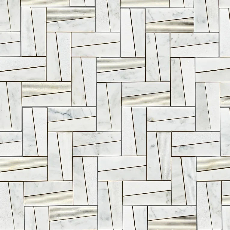 Calacatta Gris Multi Finish Modella Mesh