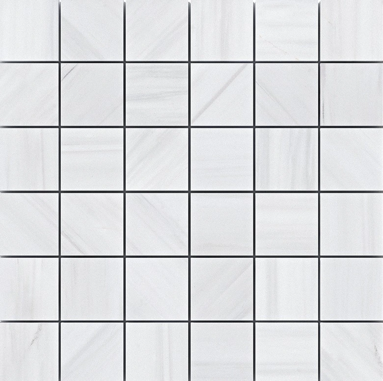 Bianco Dolomiti Classic Honed 2x2 Marble Mosaic