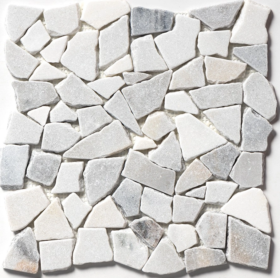 Skyline Multi Finish Palladian Marble Mosaic