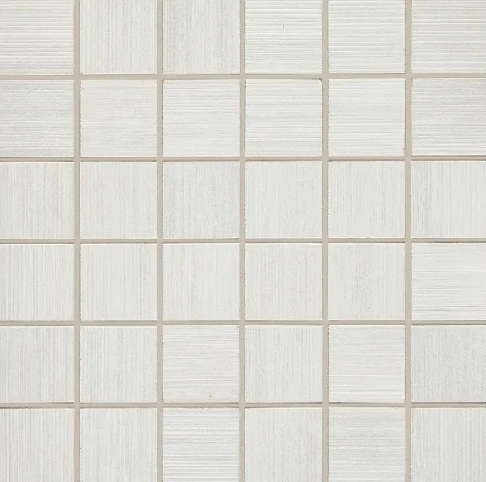 Shen White Shades 2 x 2 Mosaic Mesh