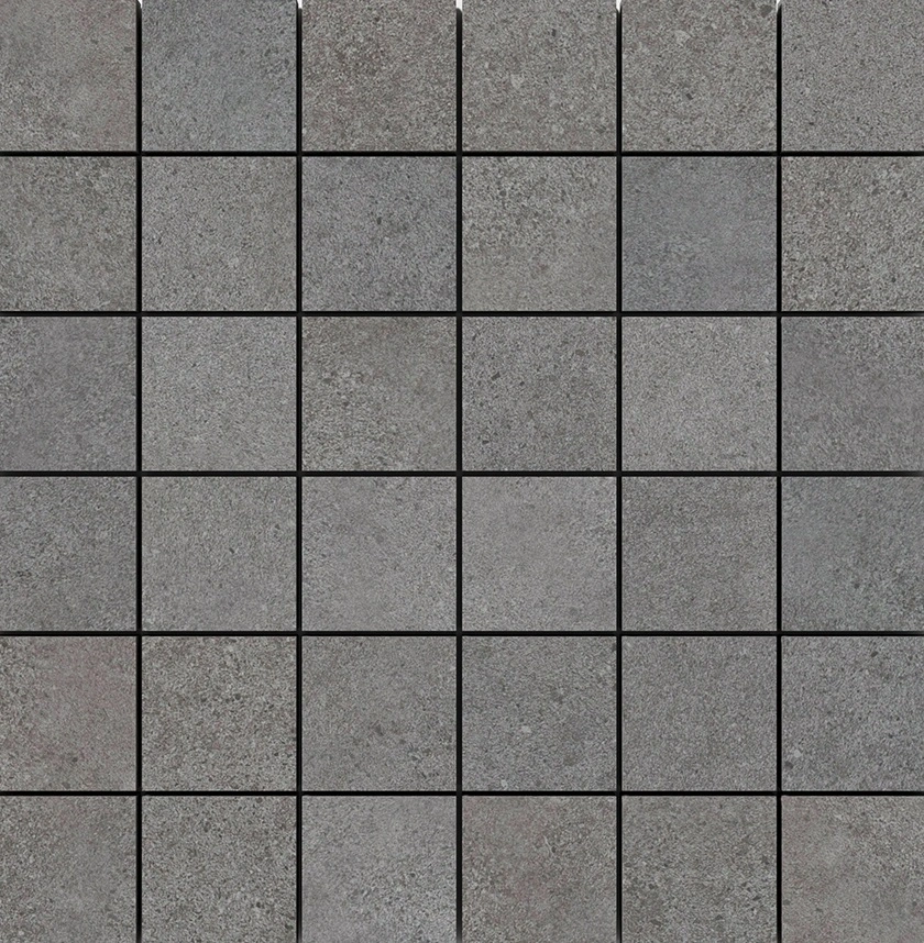 Octavia Grey 2x2 Porcelain Mosaic