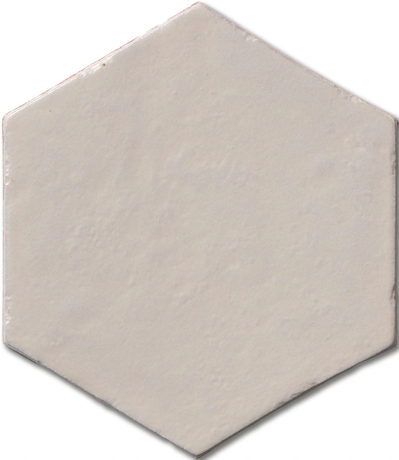 Simons Matte Hexagon 5 Glazed Terracotta Tile