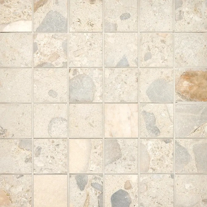 Verrazzo Beige 2 x 2 Mosaic Mesh
