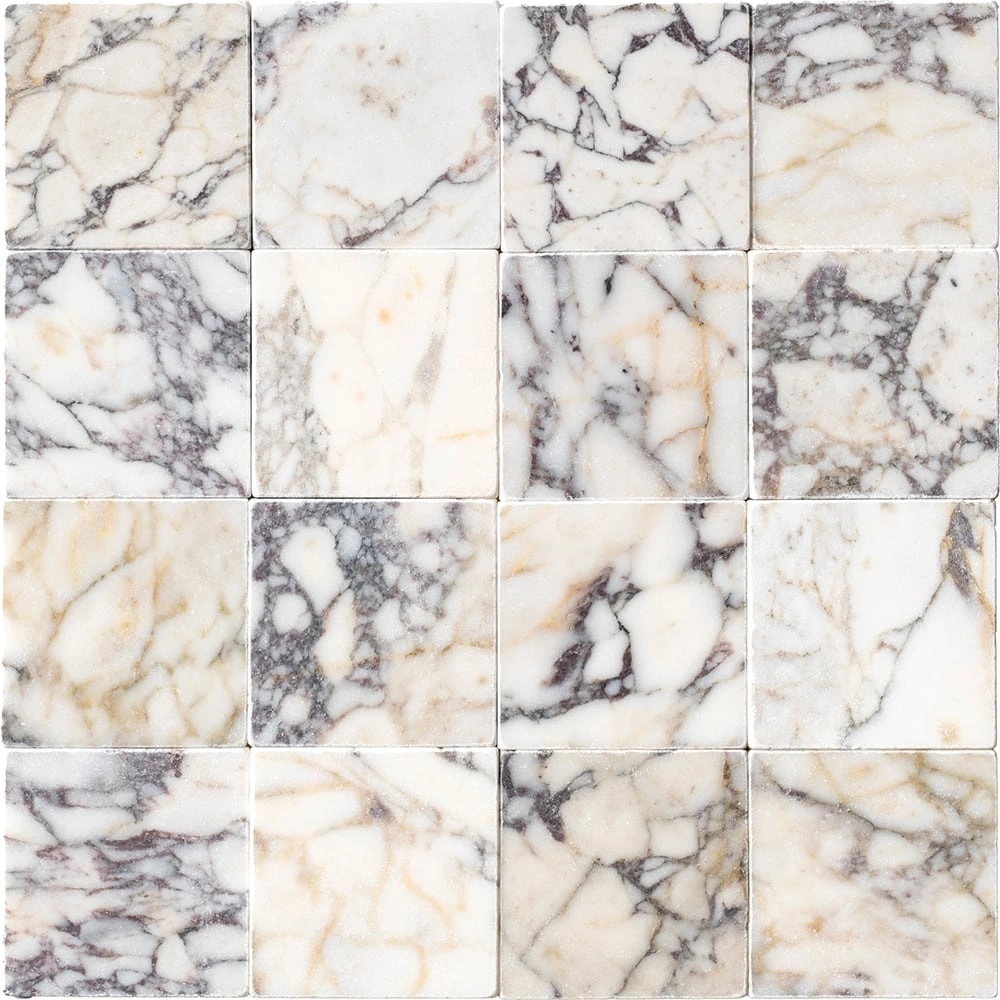 Afyon Violet Tumbled Marble Tile