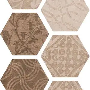 Hexagon Patchwork Multi Warm