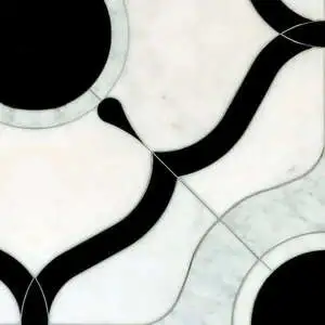 Wesley Grand Thassos, Carrara, and Nero Marquina