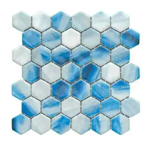 Eco Mosaics Hex XL Dolan Shiny Mosaic