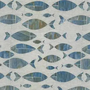 Floating Fish Chalcedony