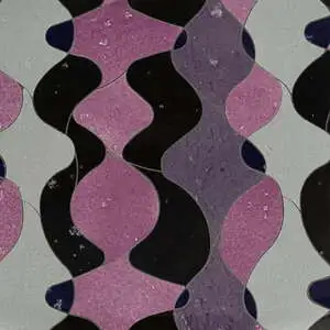 Lava Lamp Iris, Viola, Indigo, Silver Sage