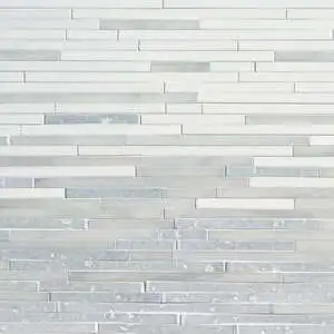 Mist 1.5cm Stalks Thassos, Afyon White