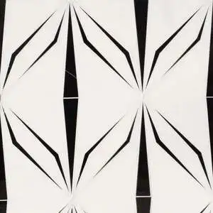 Èze Grandiose Premium Thassos and Nero Marquina