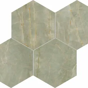 Marble Inspiration - Anima Ever Sage Green Hexagons