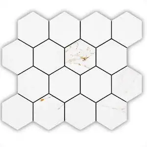 REGAL CARRARA 3" HEXAGON