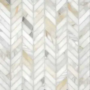 Chevron Studio Line – Calacatta Gold