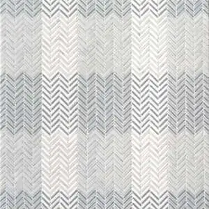 Gingham Chevron Bardiglio, Celeste, Calacatta, and Thassos