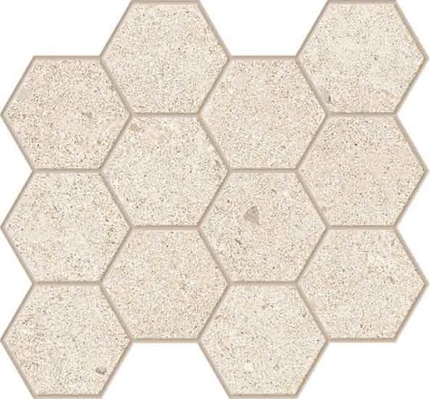 STAR 2"x2" HEXAGON