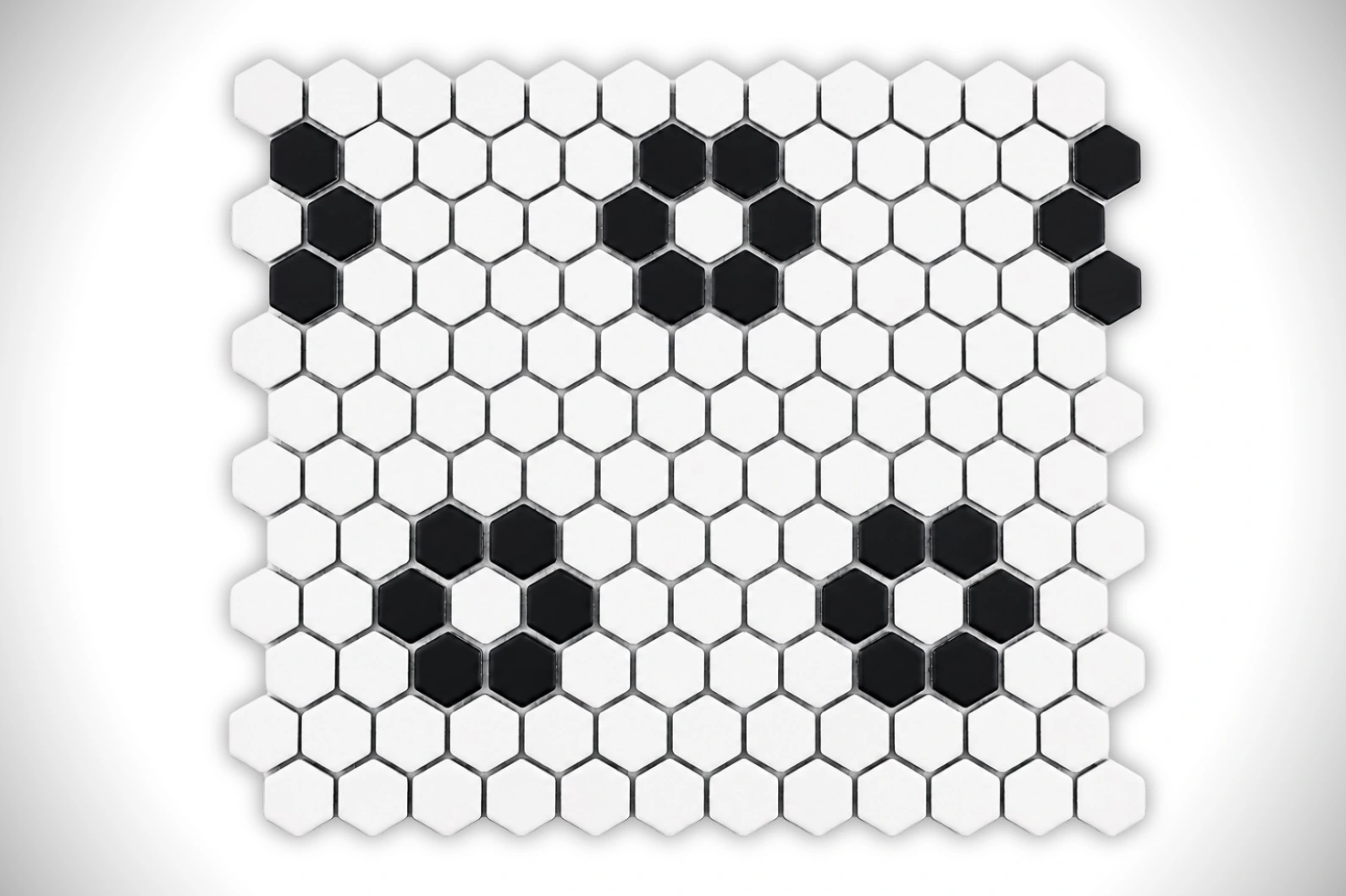 FLOWER WHITE AND BLACK