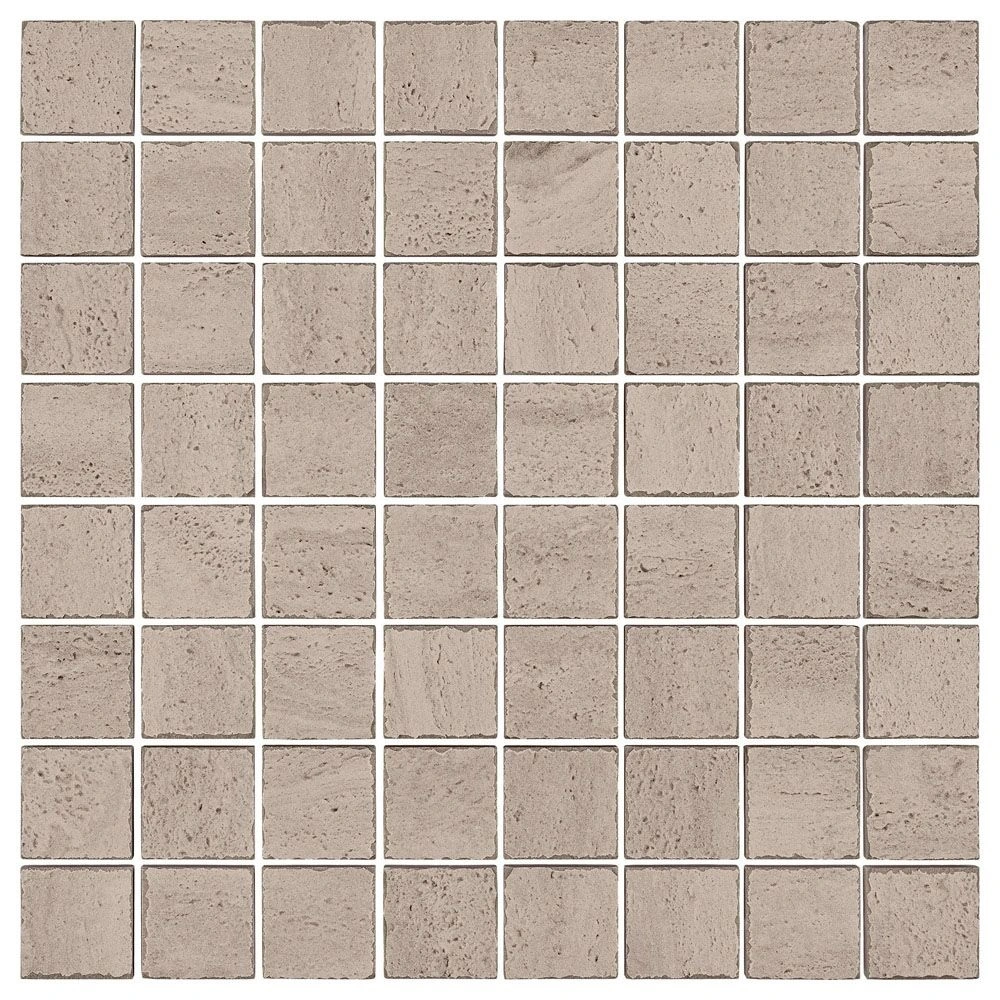 Aeterna 1.5x 1.5 Facets Mosaic Taupe Natural